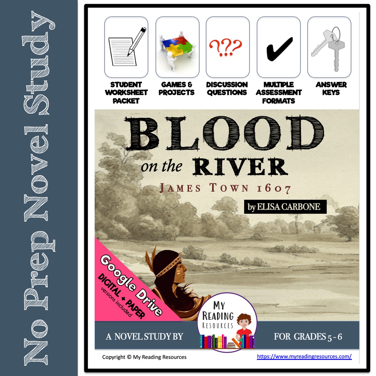 Blood on the River Novel Study - My Reading Resources