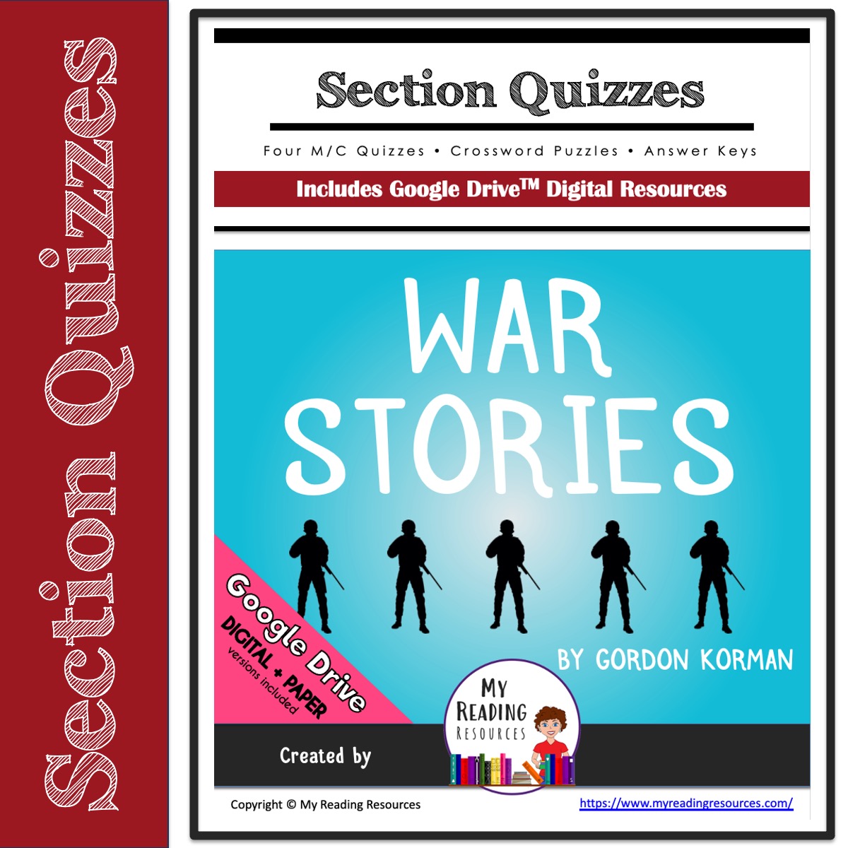 War Stories Section Quizzes & Crossword Puzzles - My Reading Resources