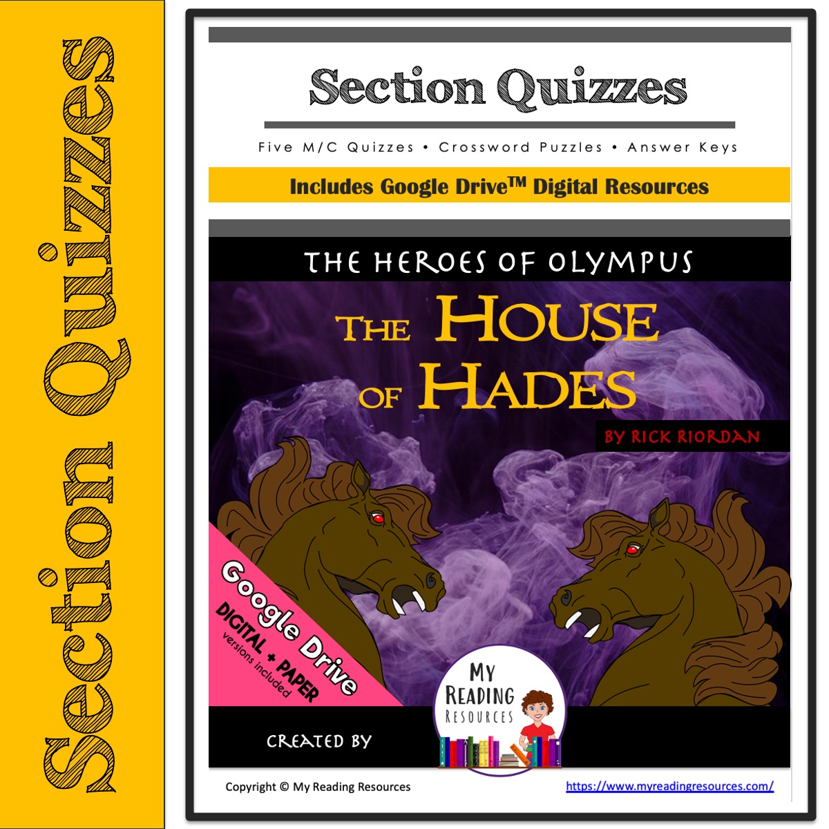 The House of Hades Section Quizzes Crossword Puzzles My Reading